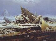 Caspar David Friedrich The Polar Sea (mk45) oil painting reproduction